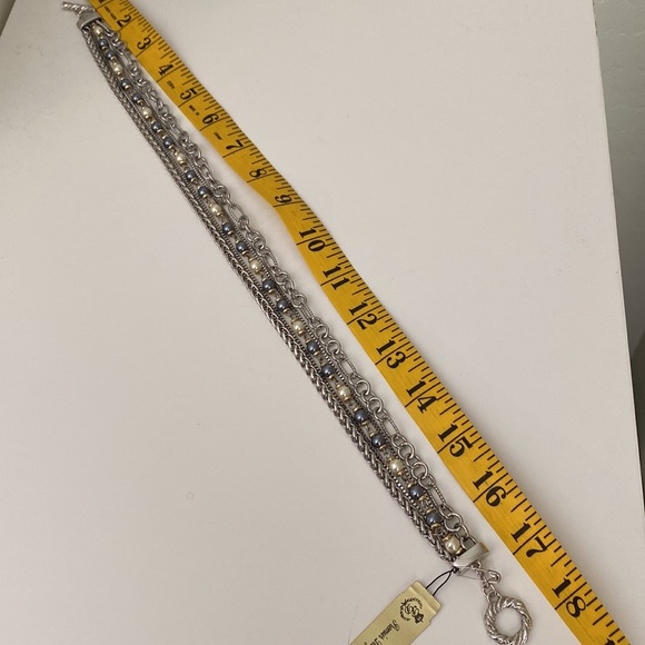 Premier Designs Megan Necklace Multi Strands Toggle Clasp Gorgeous NEW with Tag - Picture 3 of 6